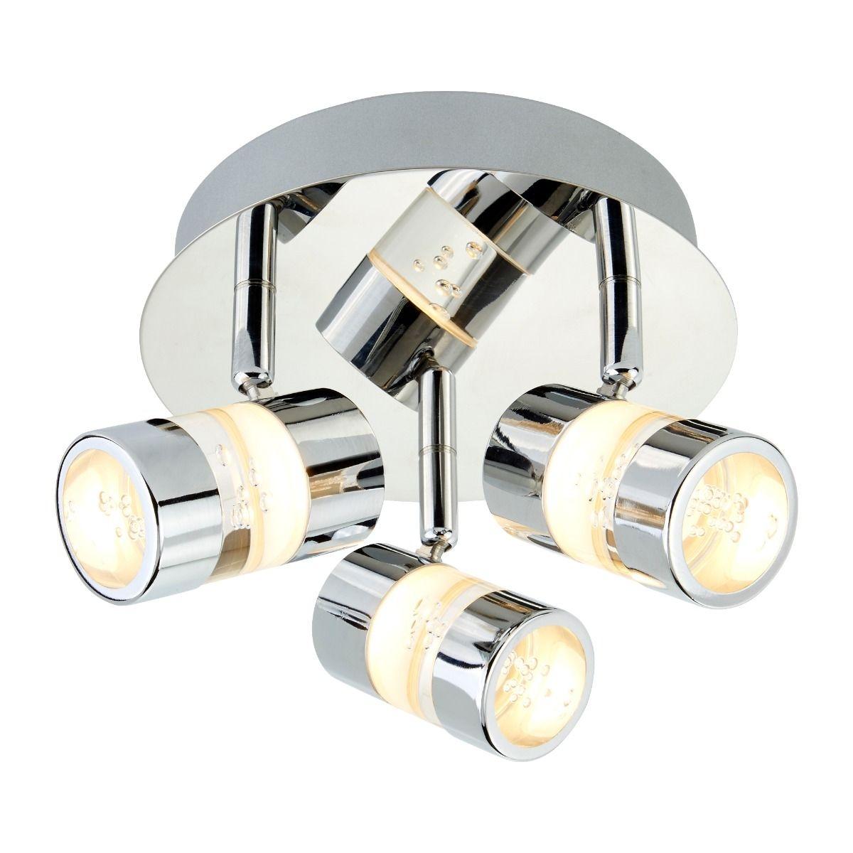 Searchlight Bubbles Bathroom 3 Light LED Ceiling Light – image 2