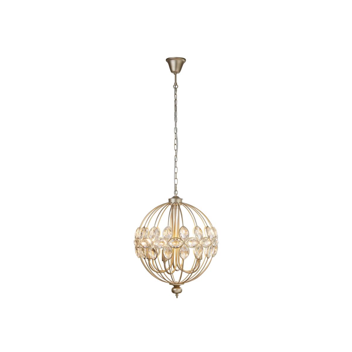 Champagne Gold Pendant Ceiling Light – image 1
