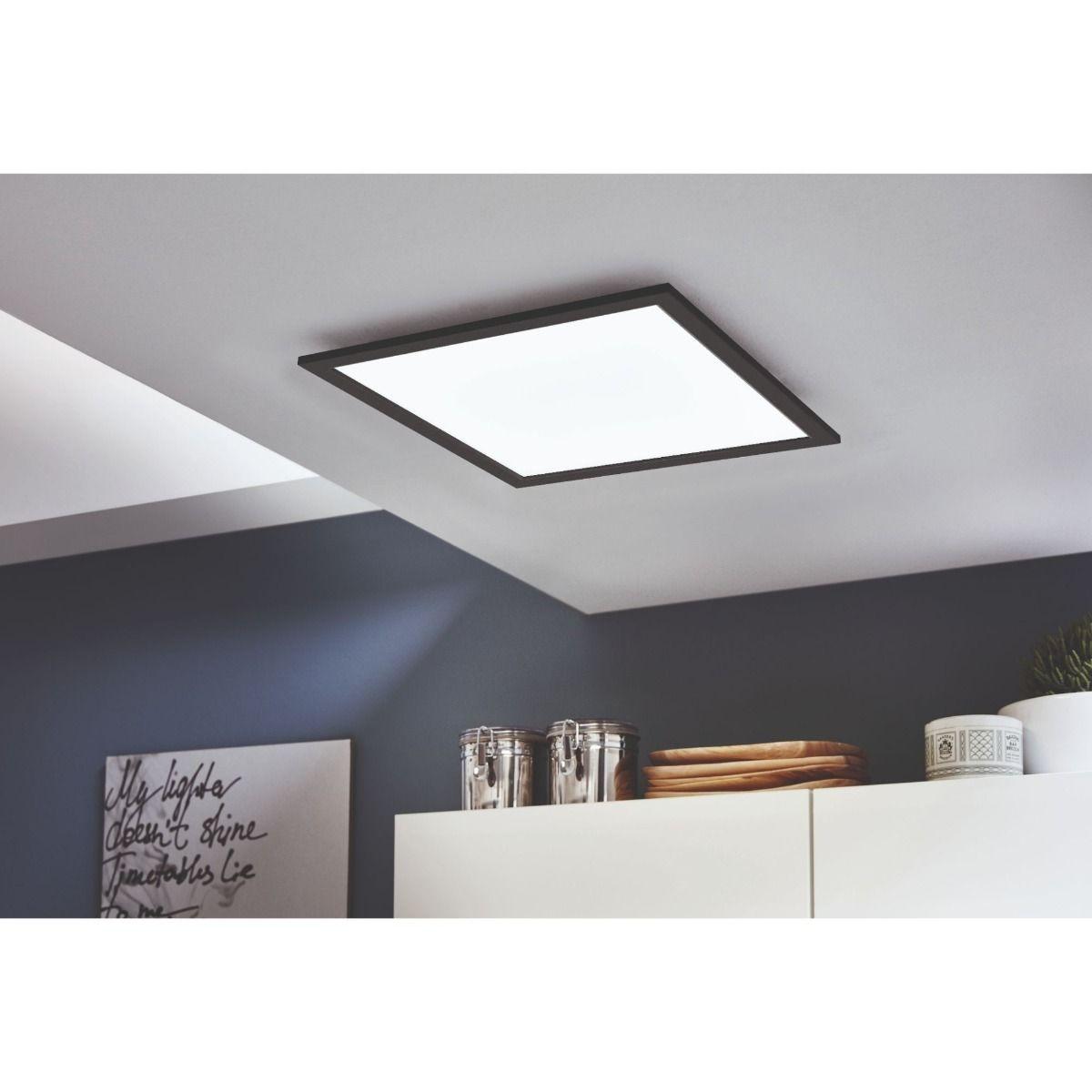 Salobrena-C Small LED Black Flush Ceiling Light – image 2