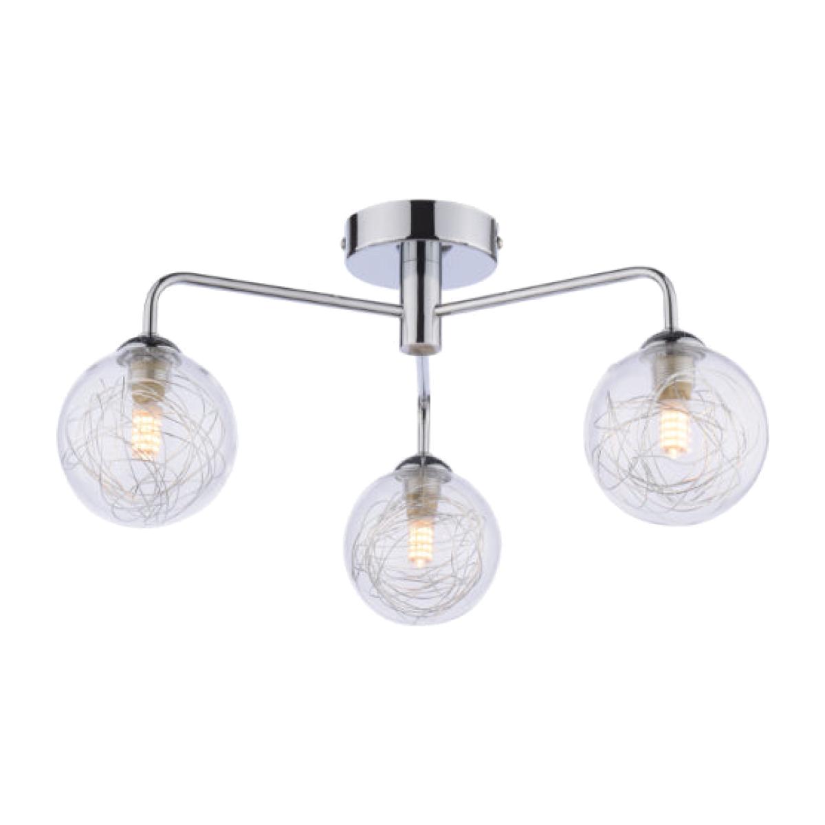 Filipa 3 Light Semi Flush Ceiling Light