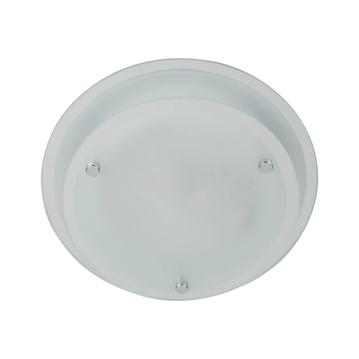 Palmer Flush Ceiling Light Frosted – image 1