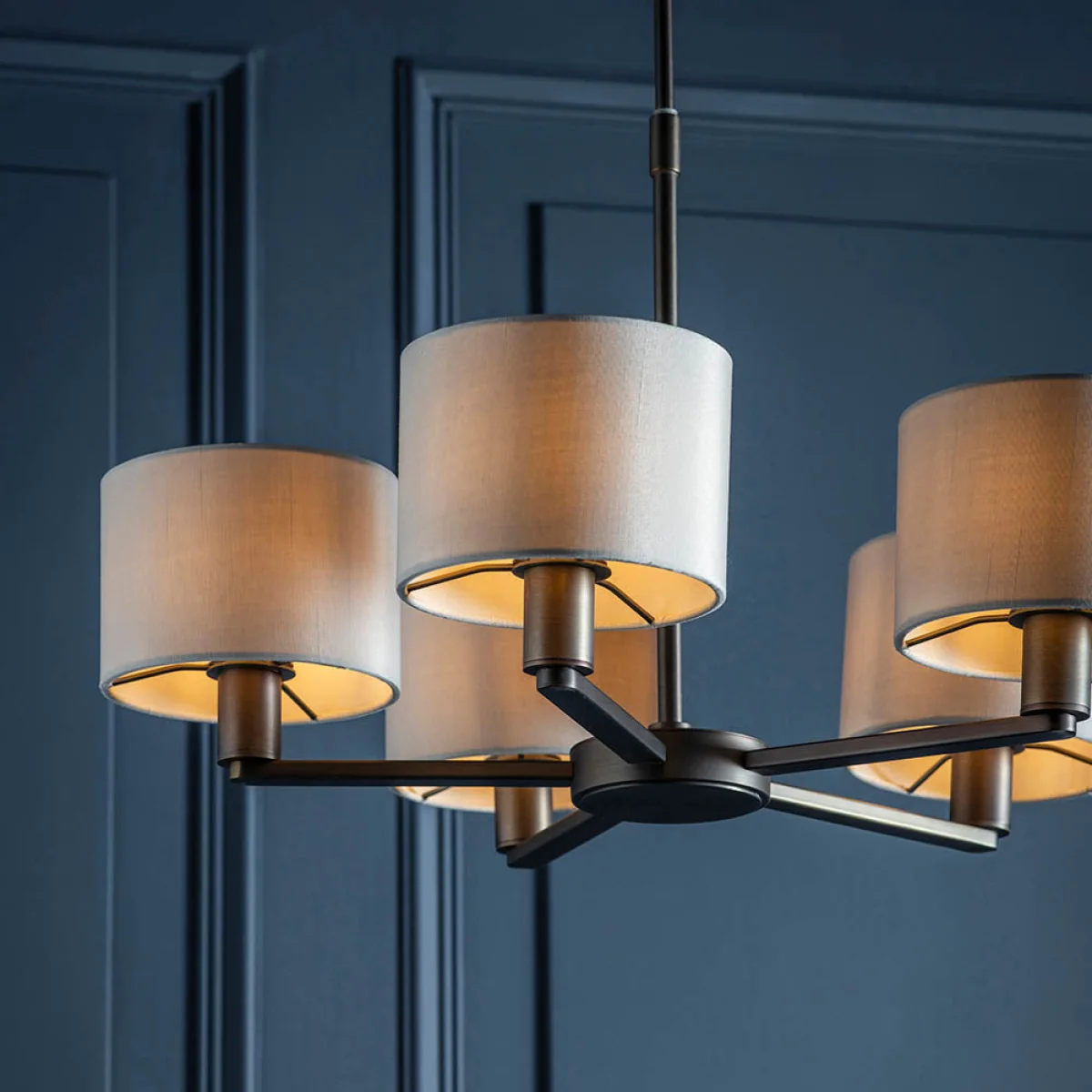 Daley 5 Light Pendant Antique Bronze – image 2