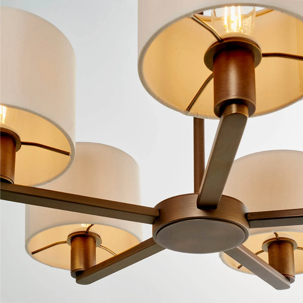 Daley 5 Light Pendant Antique Bronze – image 3