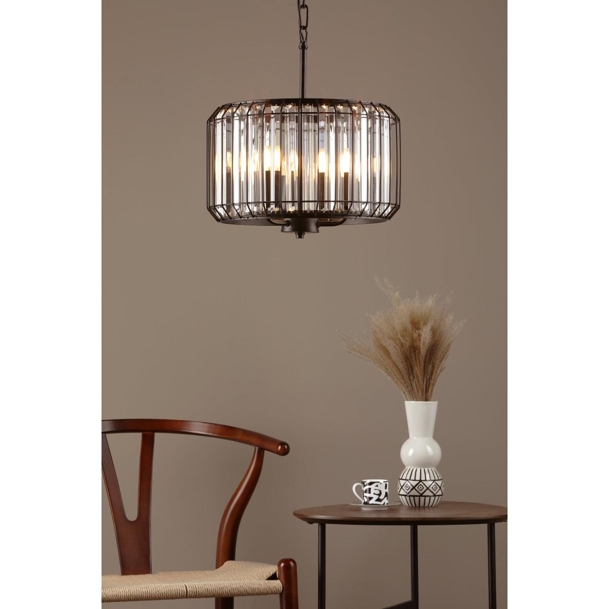 Naeva 3 Light Crystal Pendant – image 3