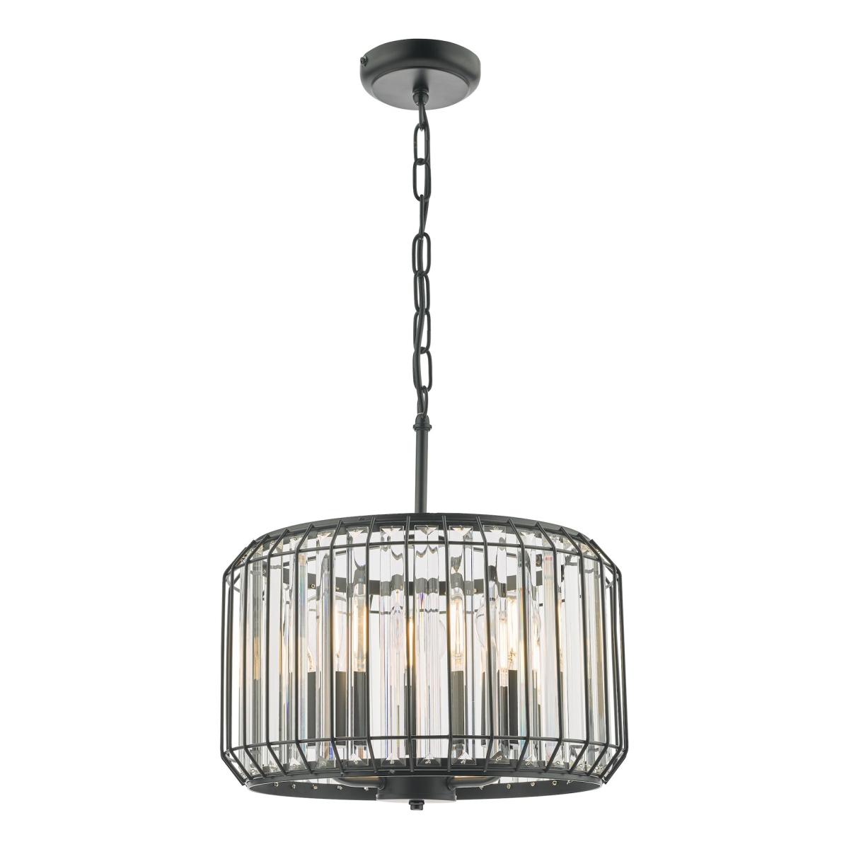 Naeva 3 Light Crystal Pendant – image 4