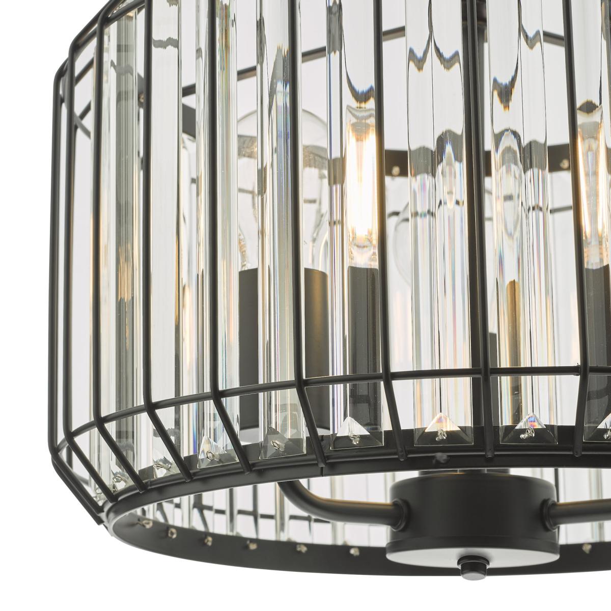 Naeva 3 Light Crystal Pendant – image 5