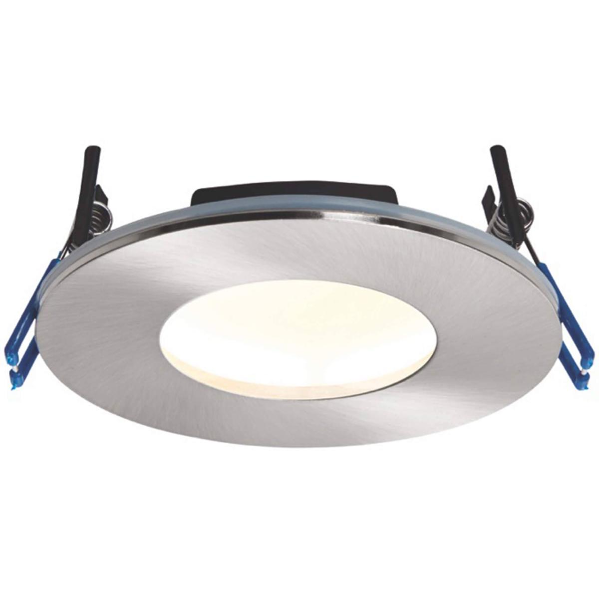 Saxby Orbital Plus LED Nickel Downlight Warm White – image 2