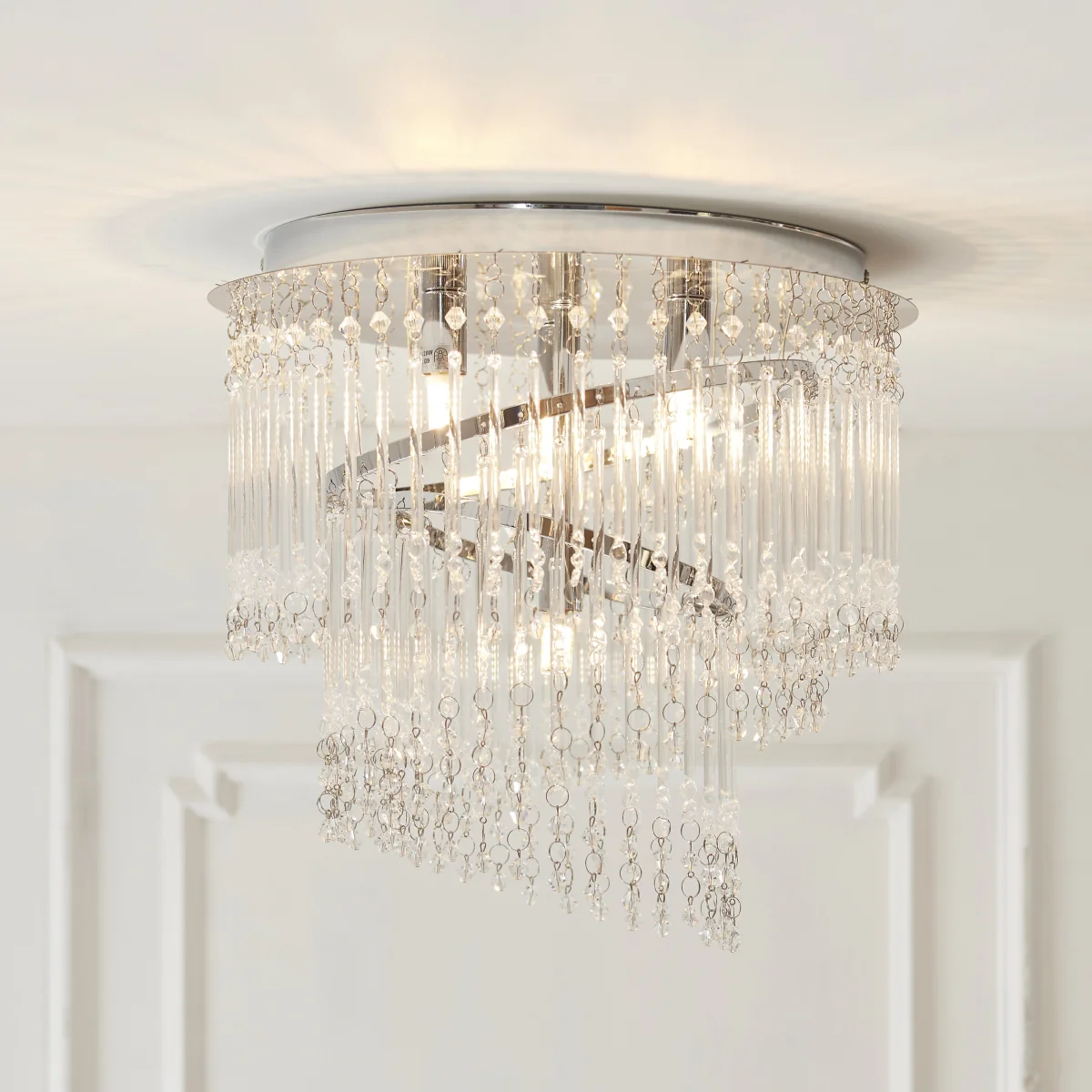 Camille 4 Light Semi Flush – image 1