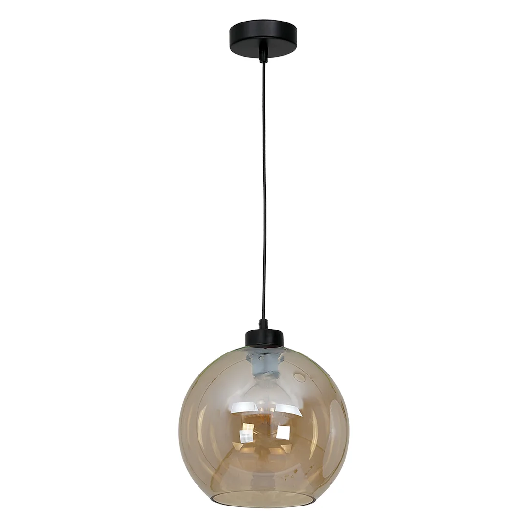 Sofia Amber Glass Pendant – image 3