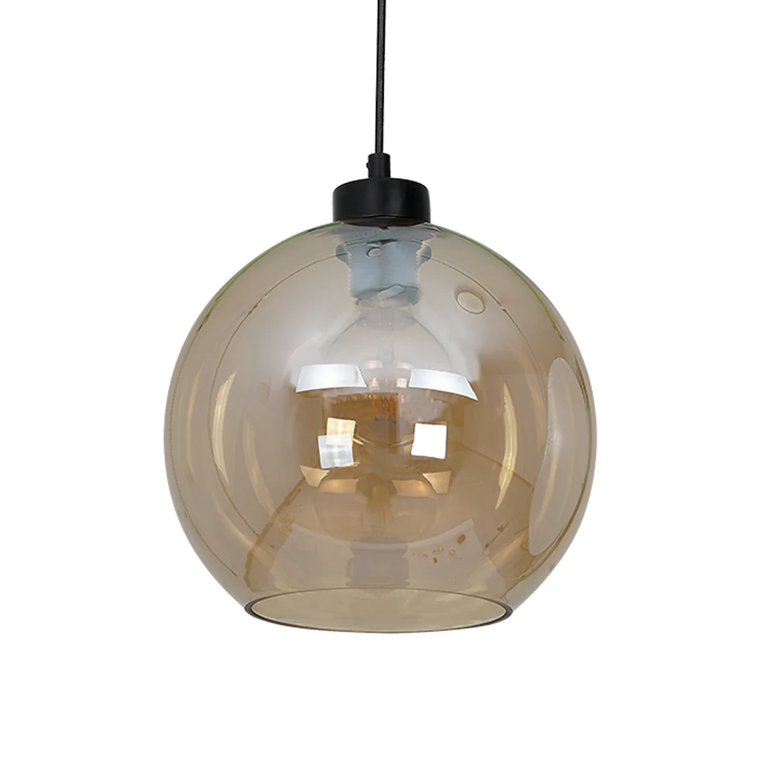 Sofia Amber Glass Pendant – image 4
