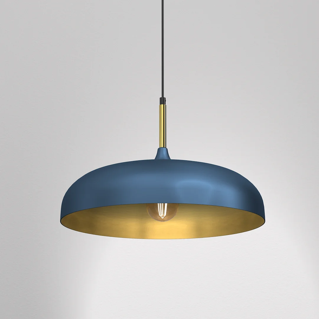 Lincoln Blue & Gold Pendant – image 5