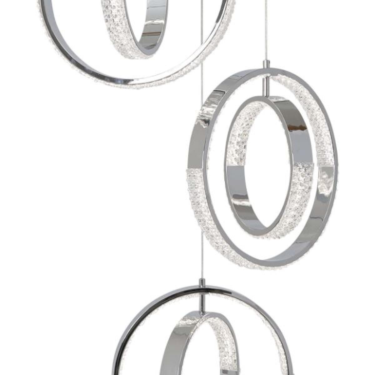 Yazia Polished Chrome LED Ceiling Pendant – image 4