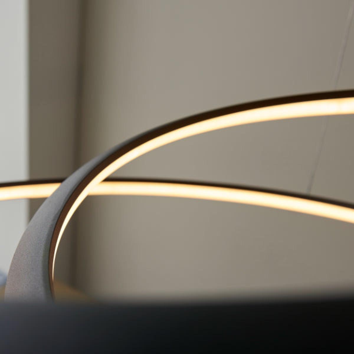 Staten Matt Black LED Ceiling Pendant – image 5
