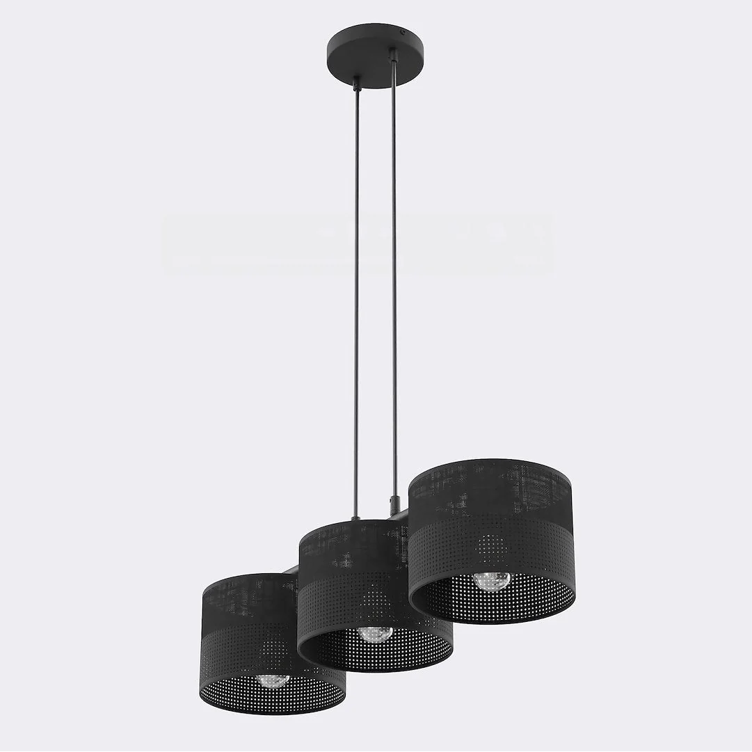 Karbon 3 Light Linear Pendant Black – image 7