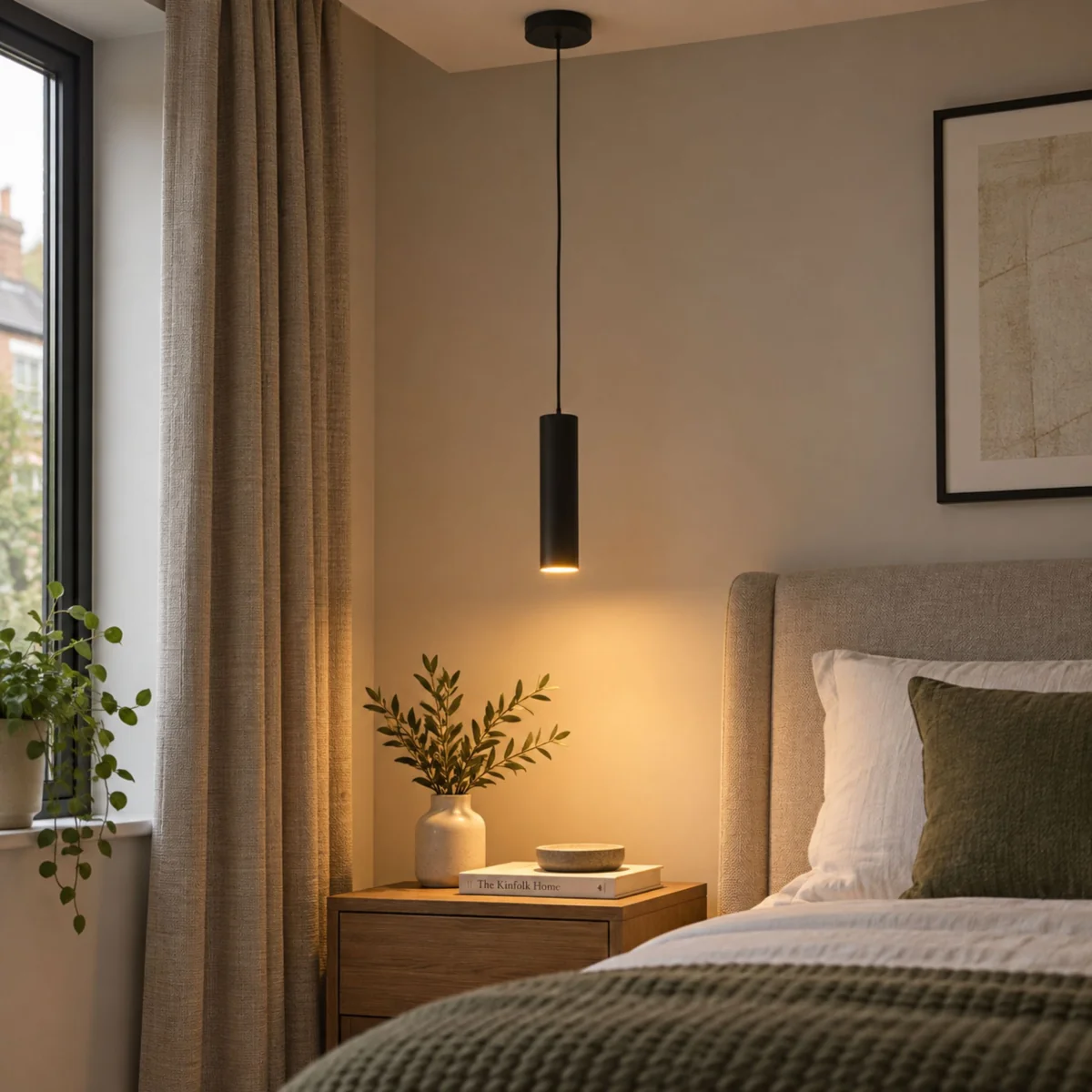 Almudaina Black LED Ceiling Pendant – image 2