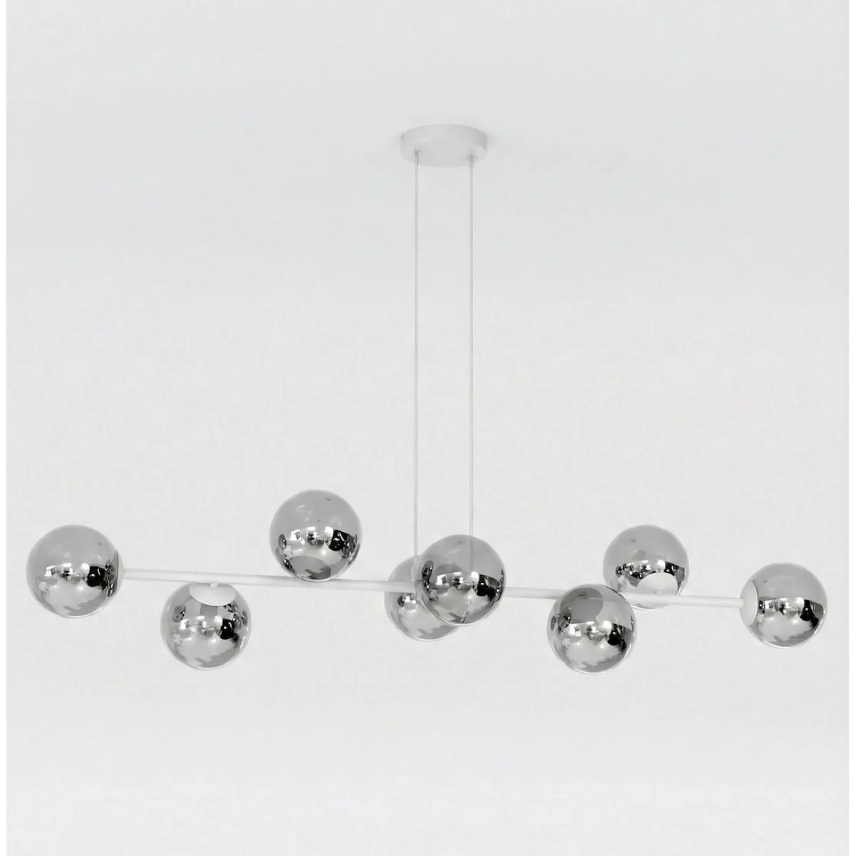 Magnus 8 Light Pendant Grey & Graphite – image 8