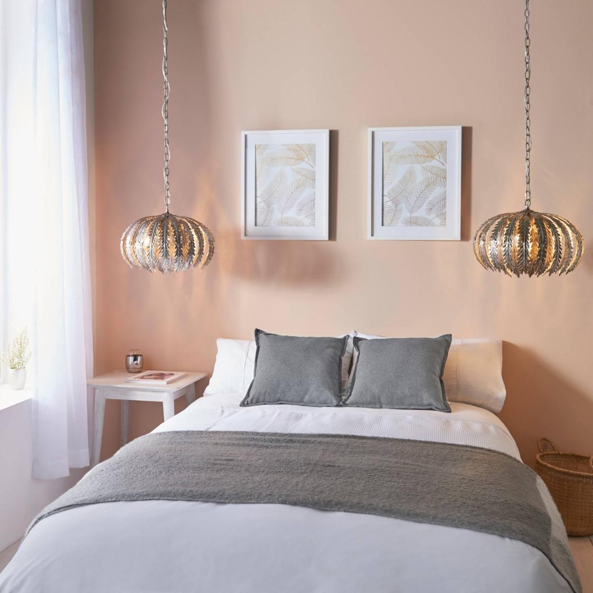 Delphine Pendant Ceiling Light Silver – image 15
