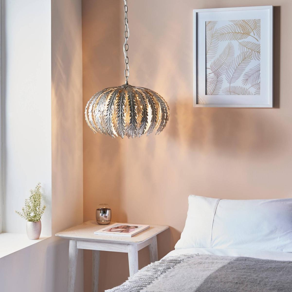 Delphine Pendant Ceiling Light Silver – image 5