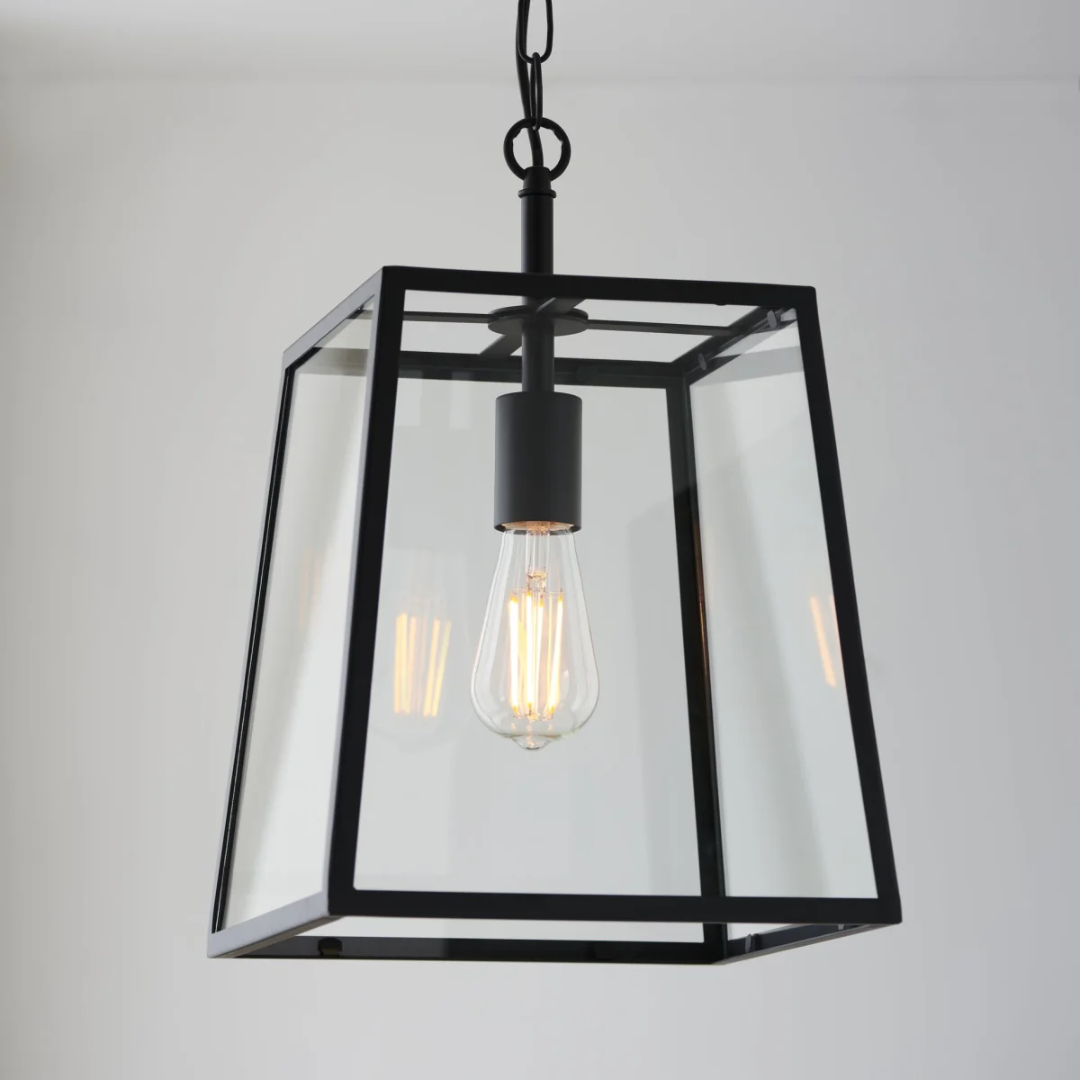 Hurst 1 Light Pendant Black – image 3