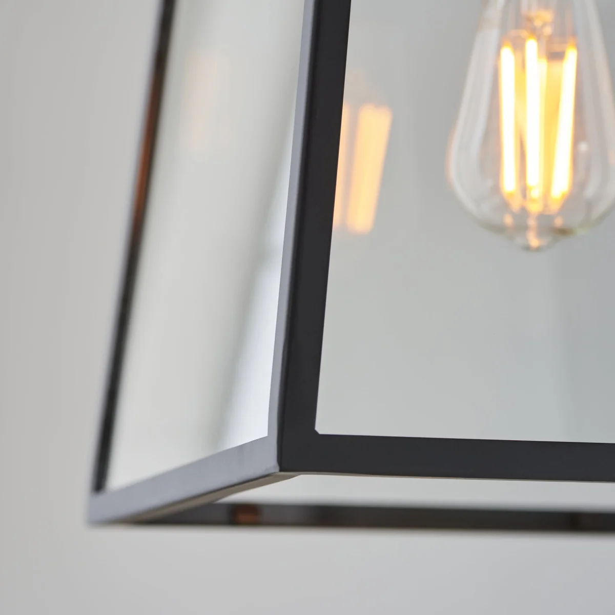 Hurst 1 Light Pendant Black – image 5