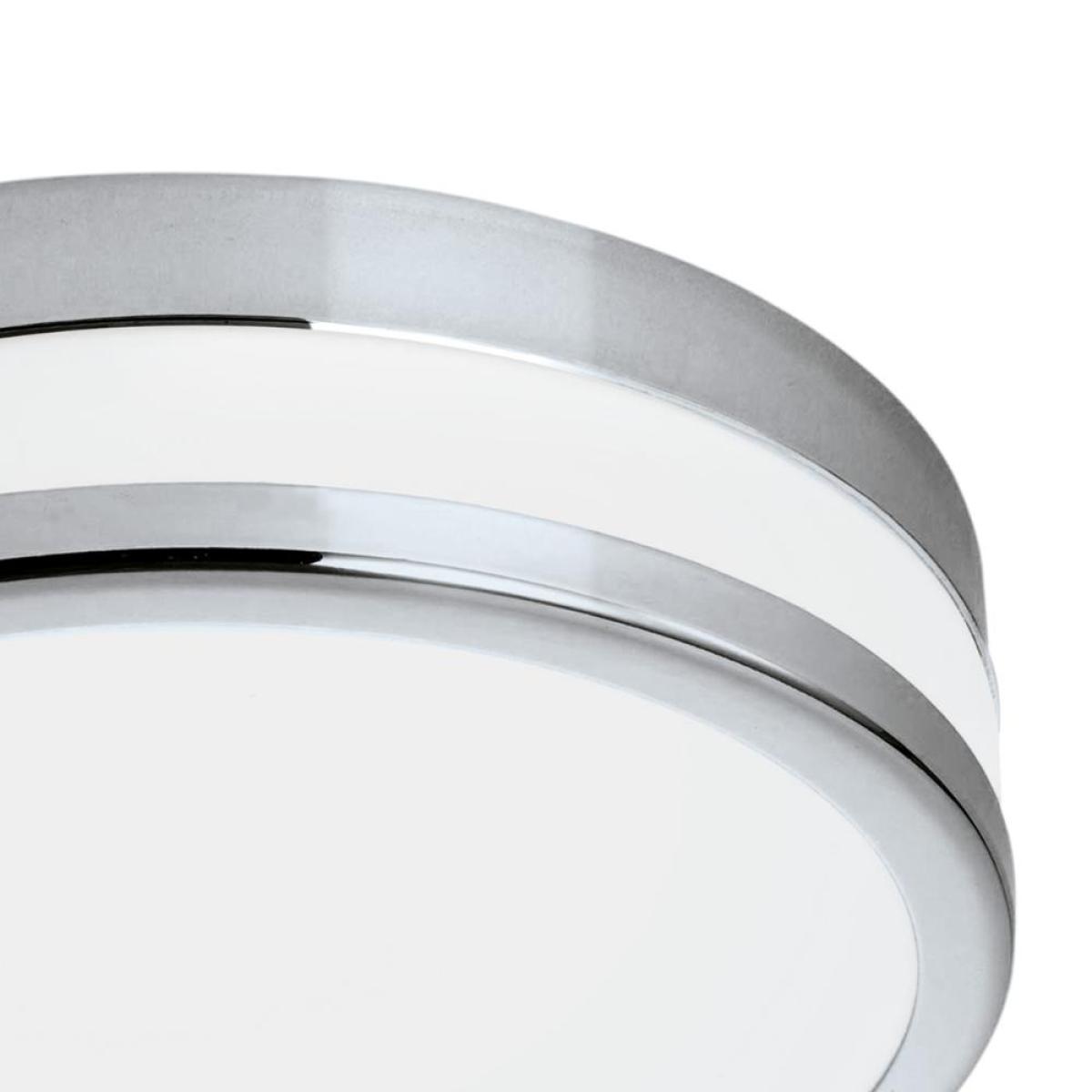 Palermo Chrome LED Bathroom Flush Ceiling Light – image 3