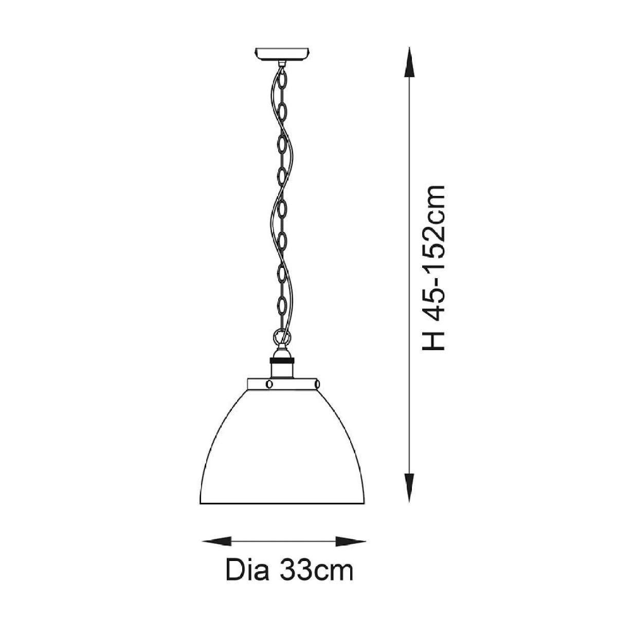 Hansen Brushed Silver Grand Pendant Ceiling Light – image 10