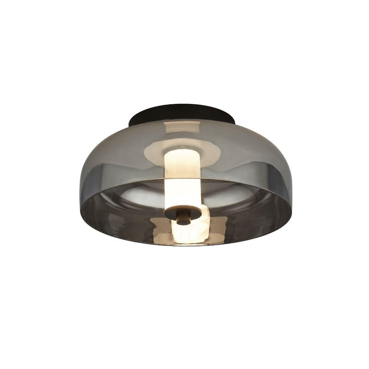 Frisbee LED Black Flush Ceiling Light – image 2
