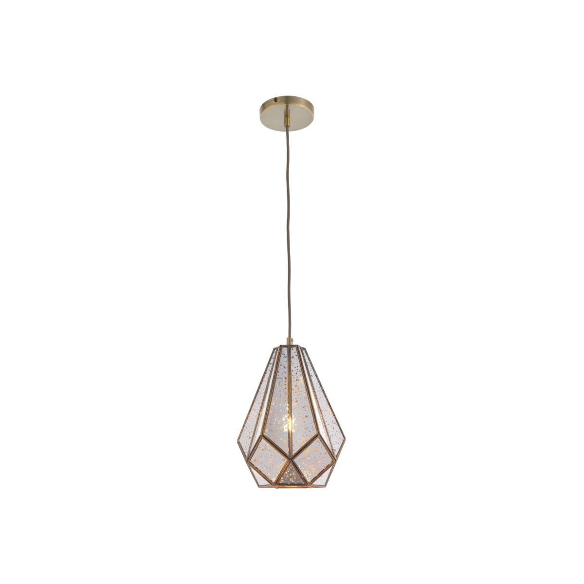 Julan Antique Brass Pendant Ceiling Light