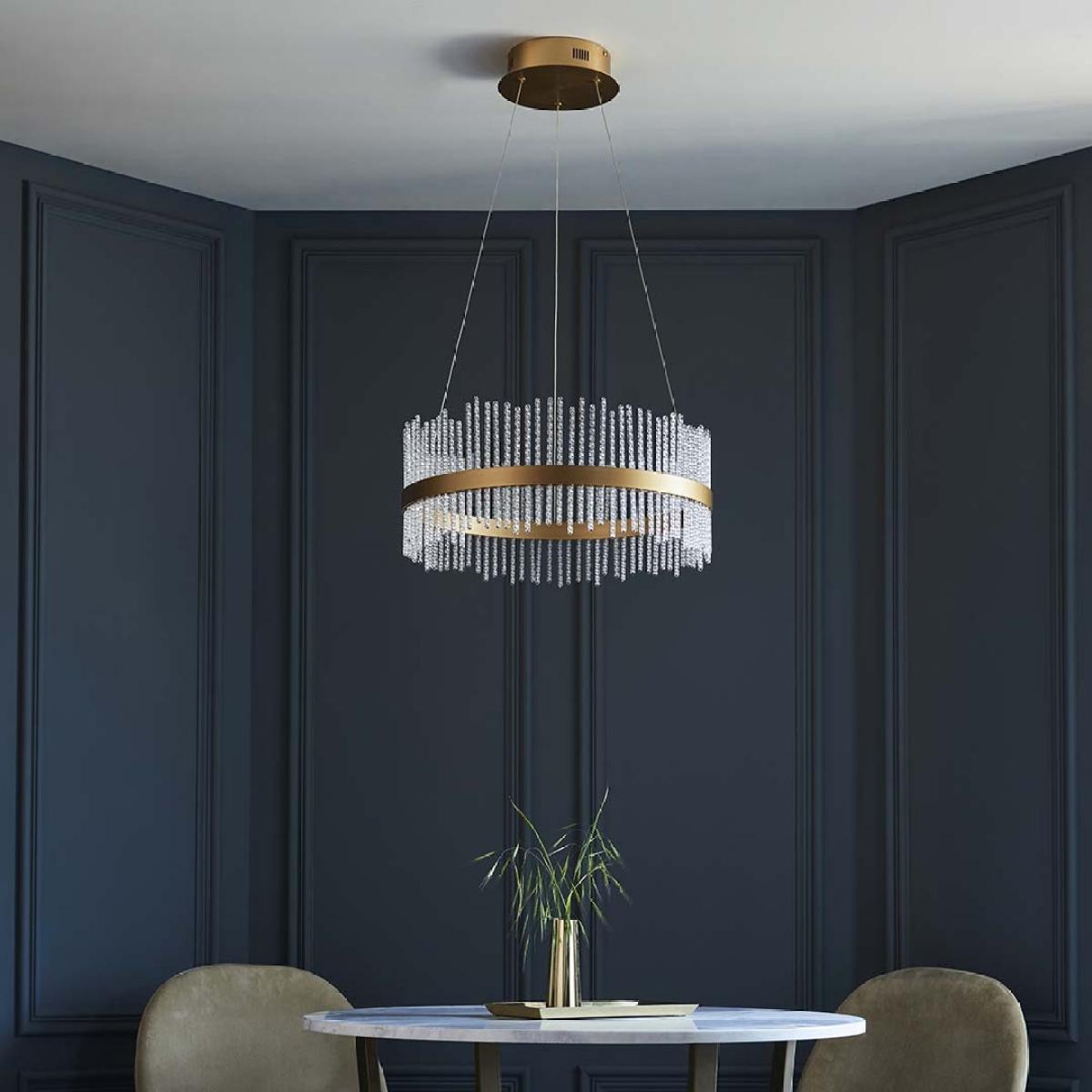 Virbrook Gold Medium LED Pendant Ceiling Light – image 2