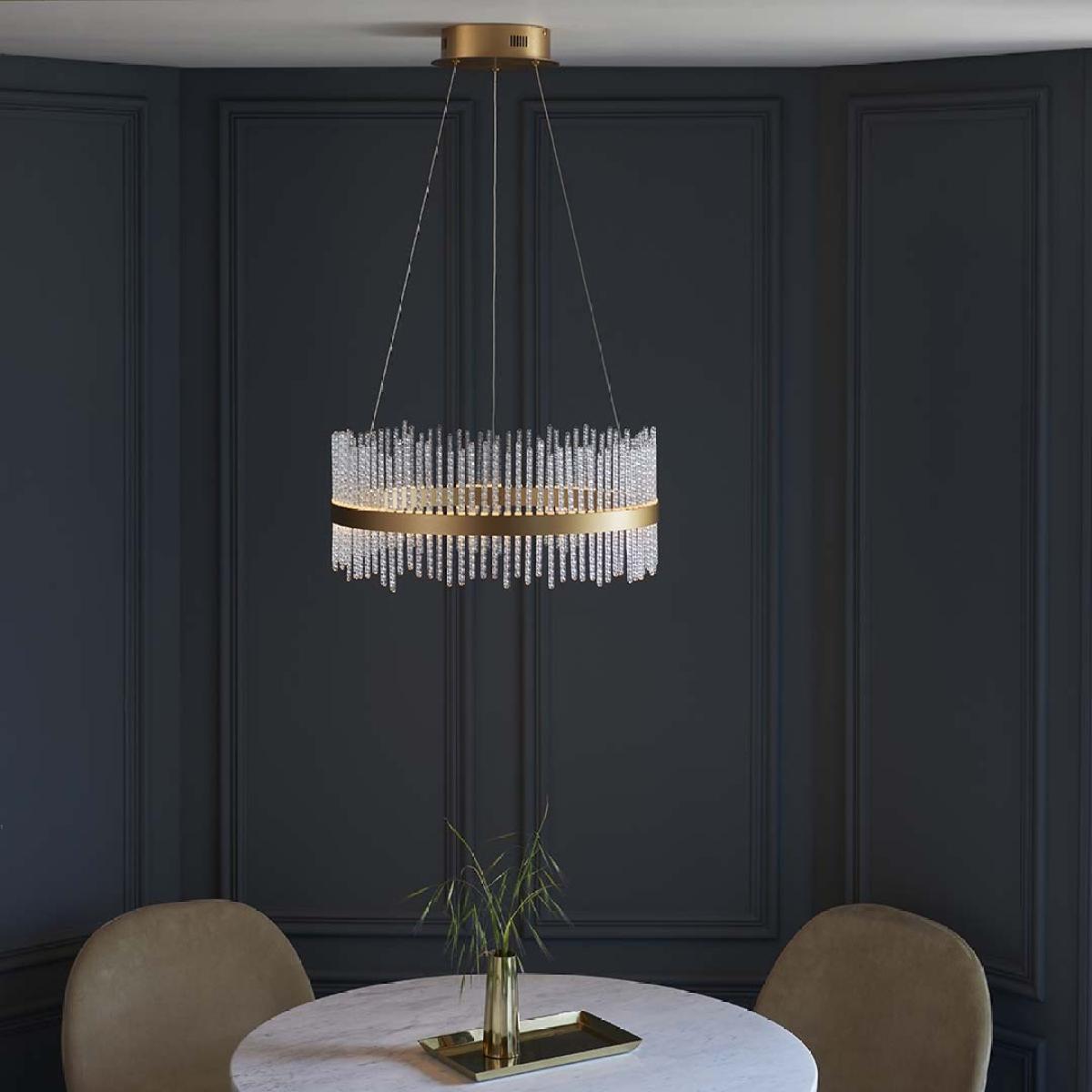Virbrook Gold Medium LED Pendant Ceiling Light – image 3
