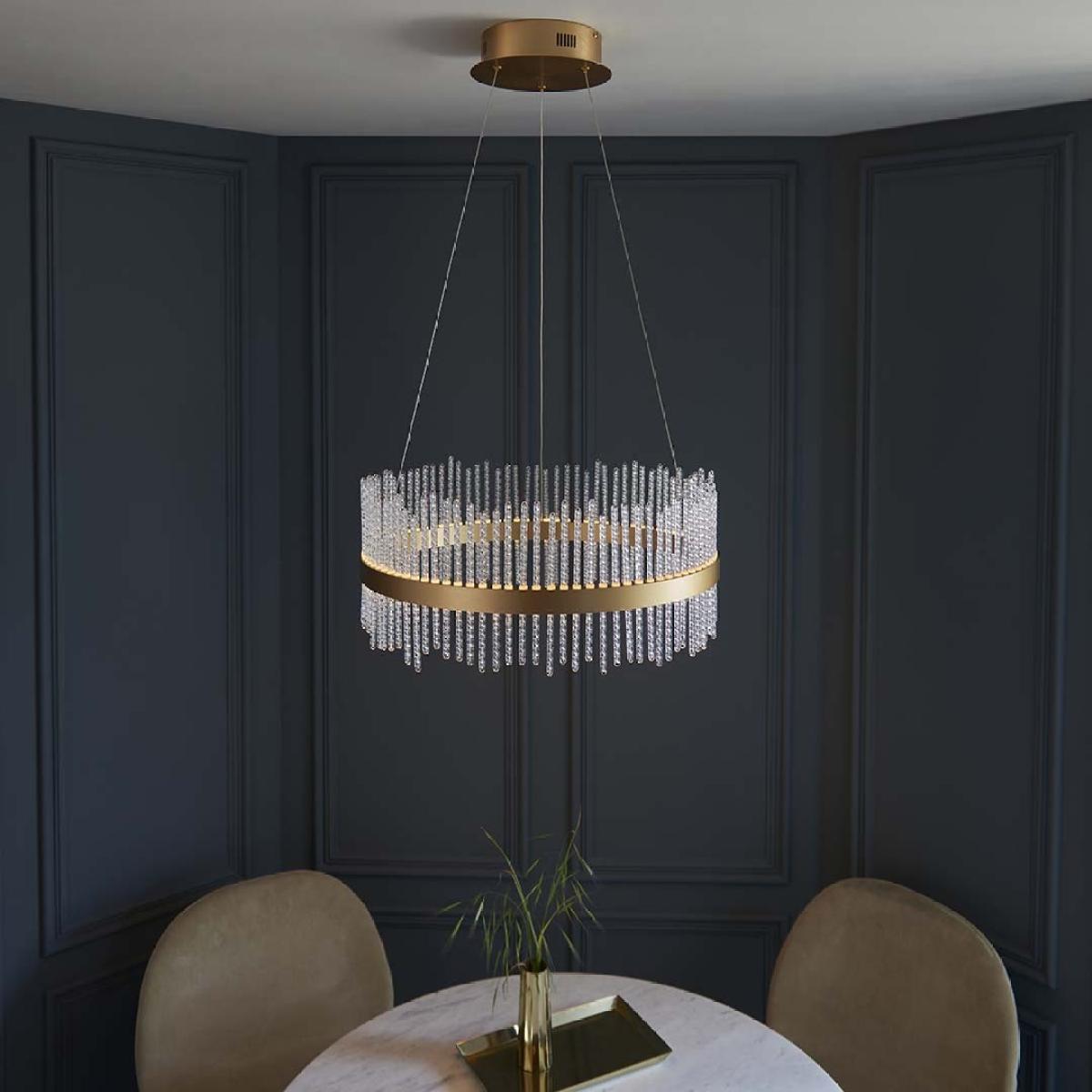 Virbrook Gold Medium LED Pendant Ceiling Light – image 4