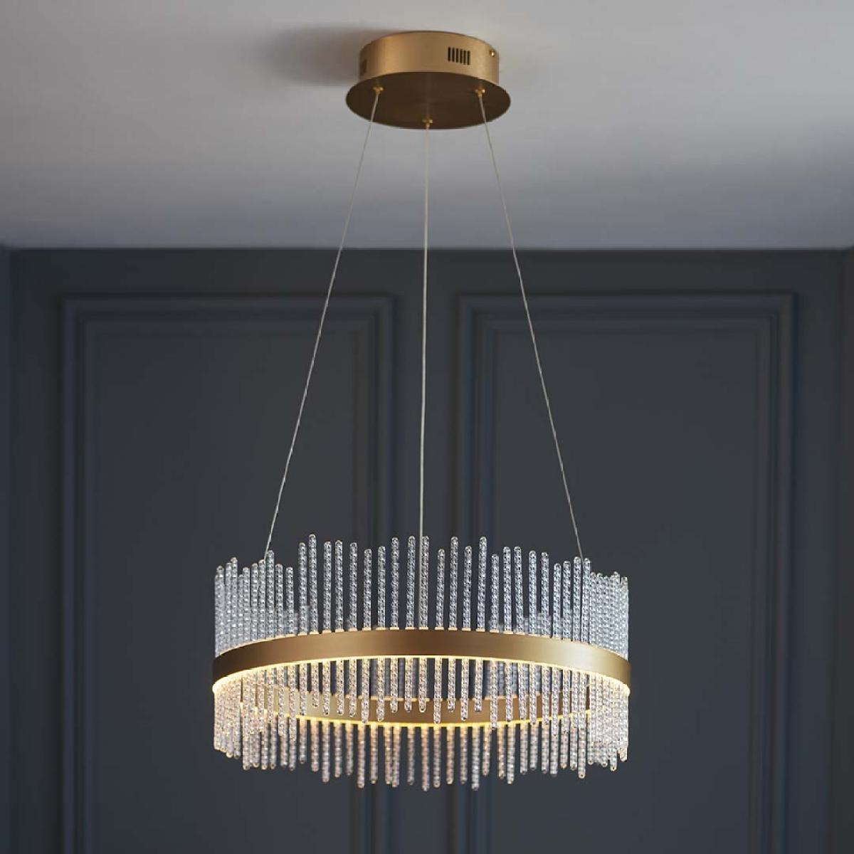 Virbrook Gold Medium LED Pendant Ceiling Light – image 5