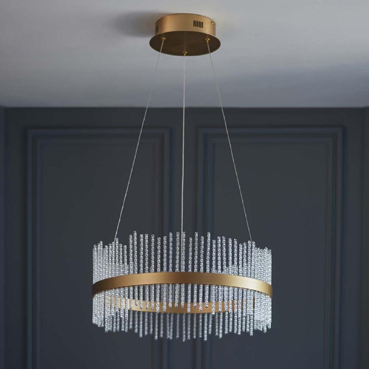Virbrook Gold Medium LED Pendant Ceiling Light – image 6