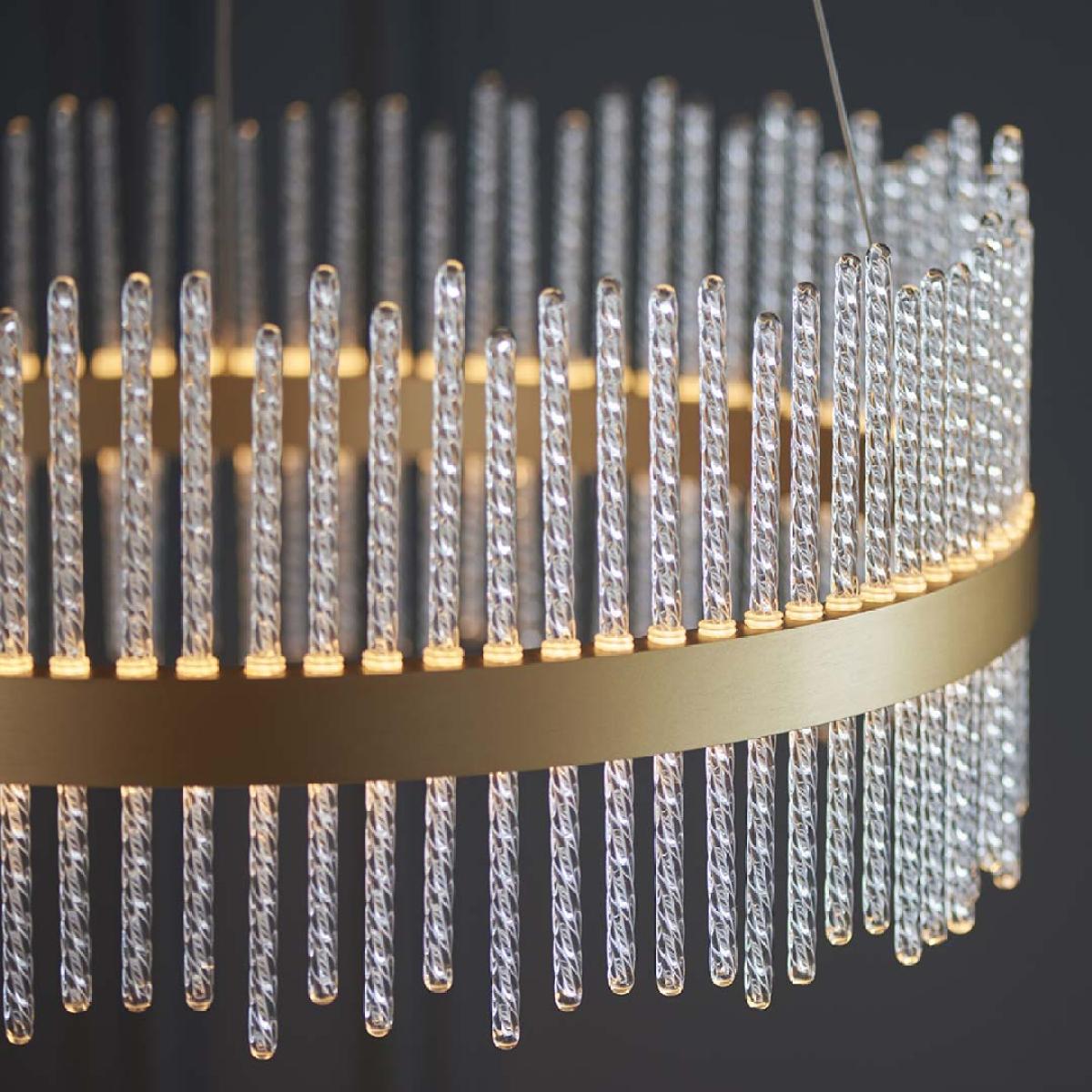 Virbrook Gold Medium LED Pendant Ceiling Light – image 7