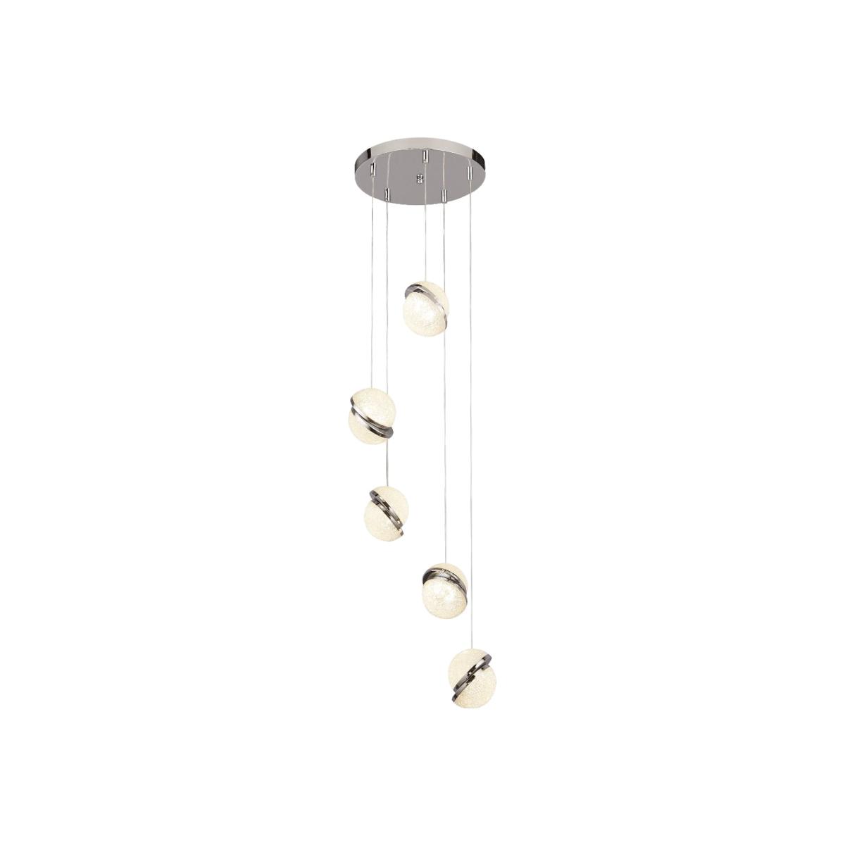 Whitney 5 Light Polished Chrome Ceiling Pendant – image 1