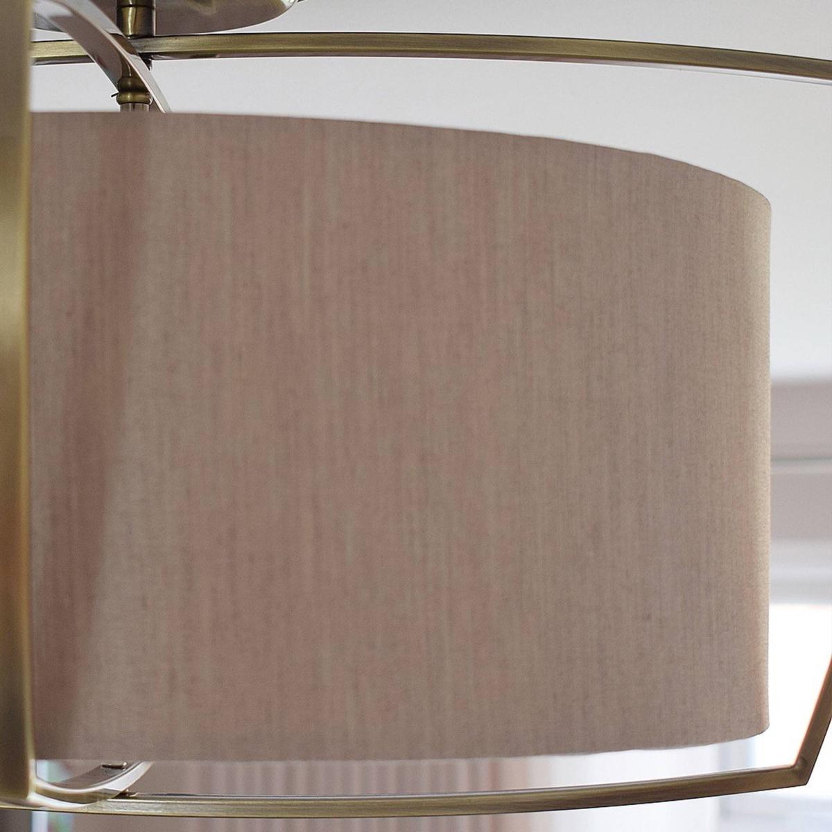 Moana 3 Light Ceiling Light Antique Brass – image 3