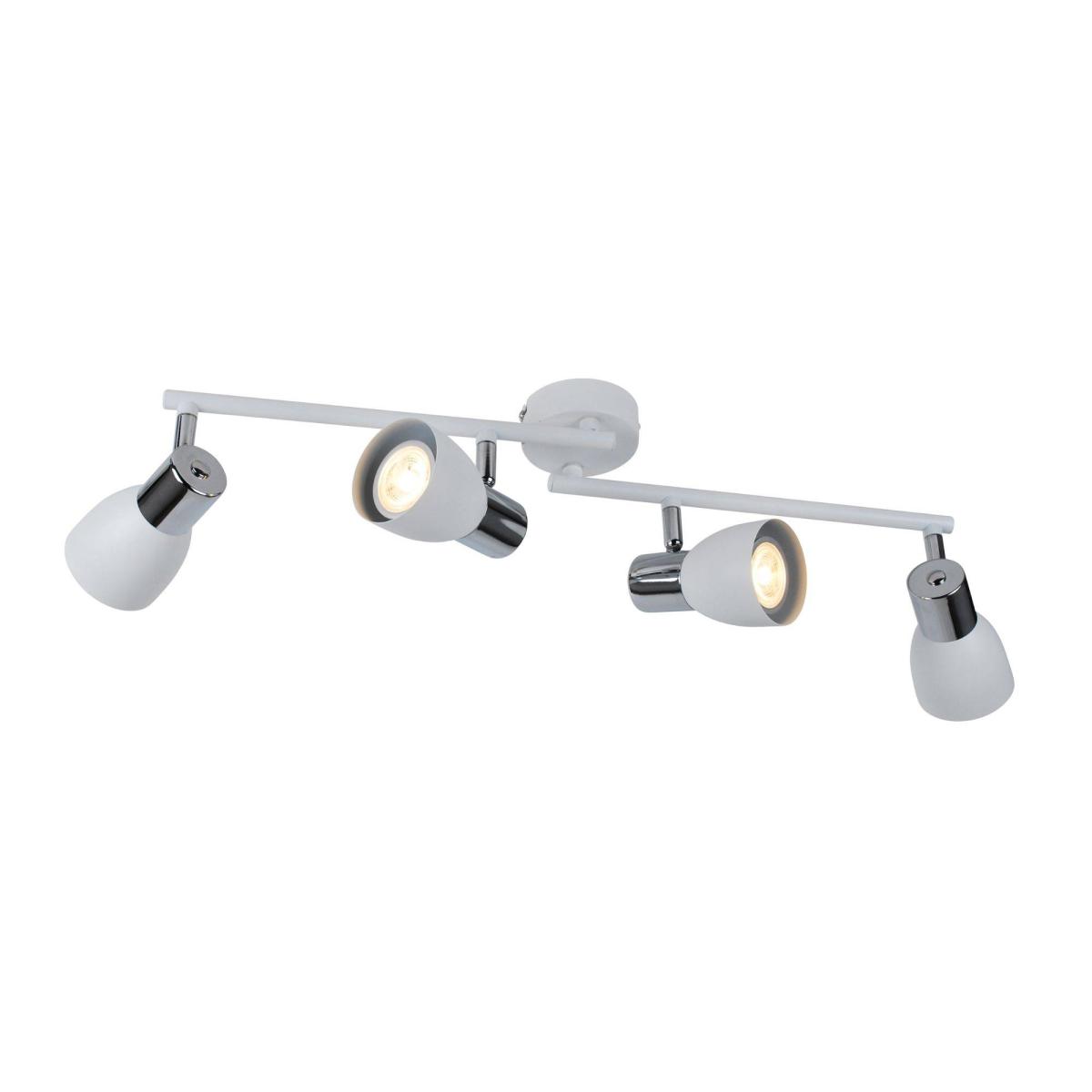 Kirst Matt White 4 Light Ceiling Spotlight Bar – image 2