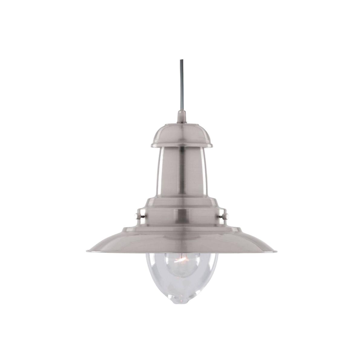 Searchlight Fisherman Ceiling Light Lantern Satin Chrome