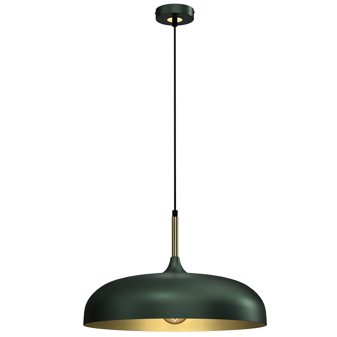 Lincoln Green & Gold Pendant – image 2
