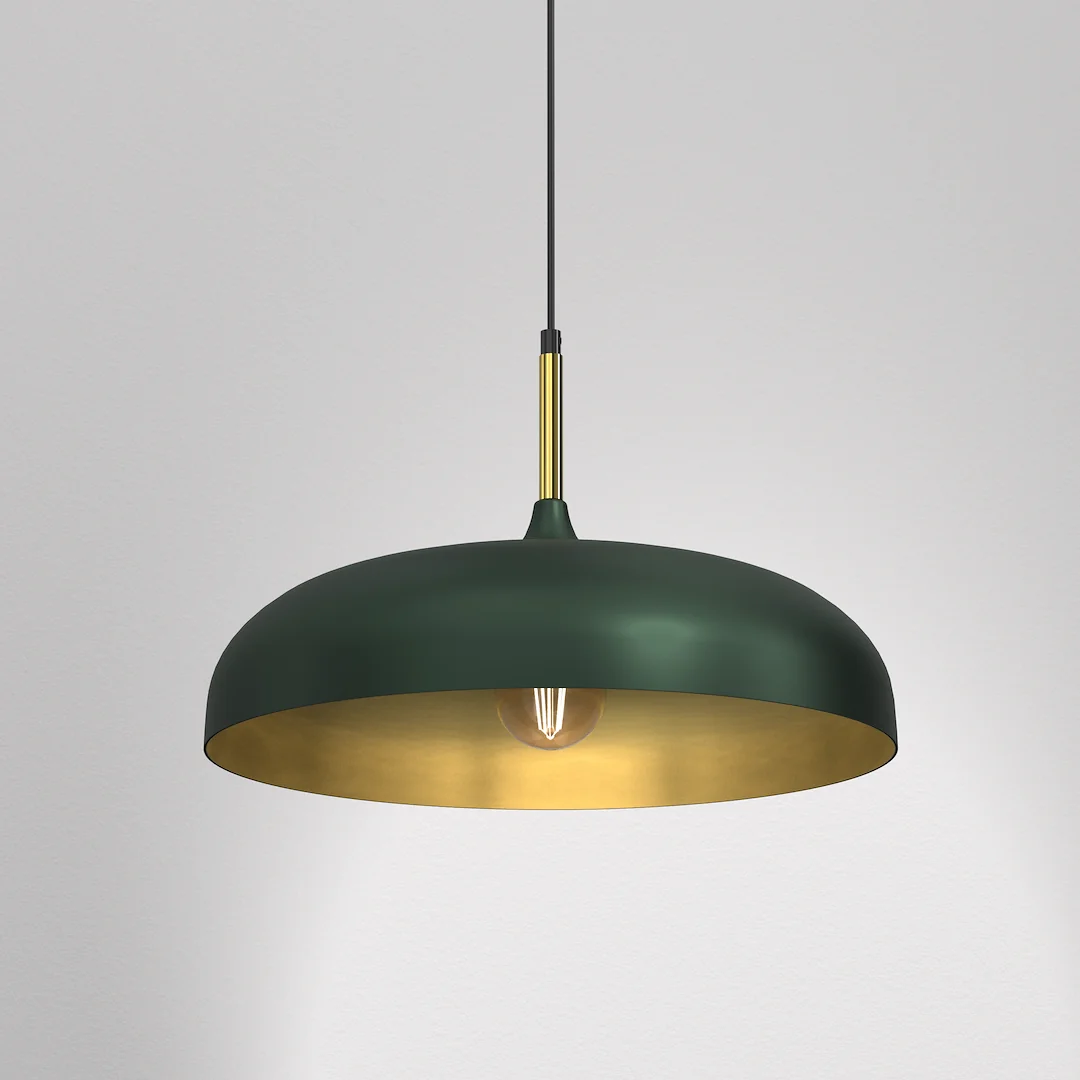 Lincoln Green & Gold Pendant – image 4