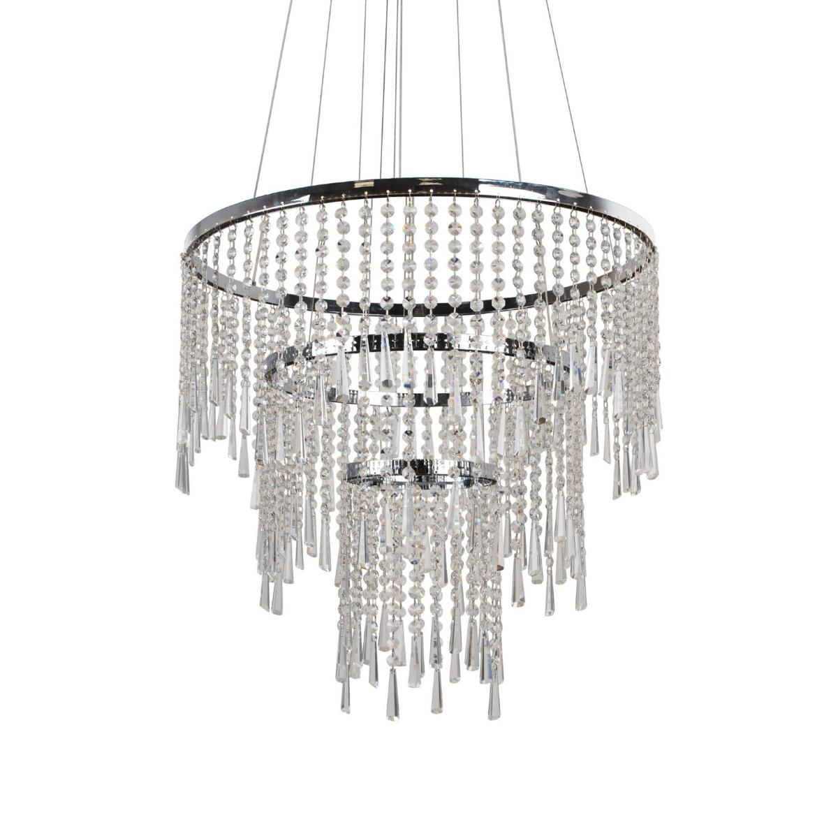 Loretta LED 3 Tier Crystal Pendant Ceiling Light – image 3