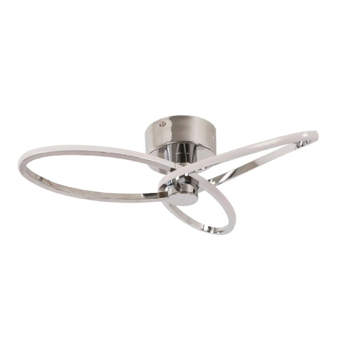 Reggie Polished Chrome LED Semi Flush Ceiling Light – image 3