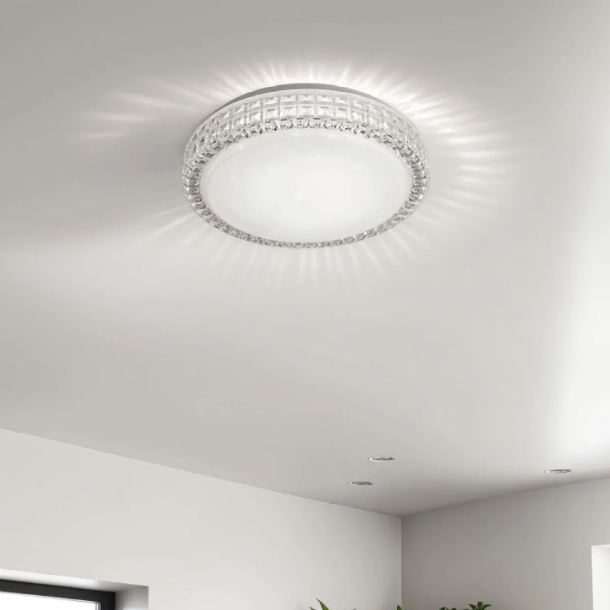 Estee Small LED Flush Ceiling Light – image 1