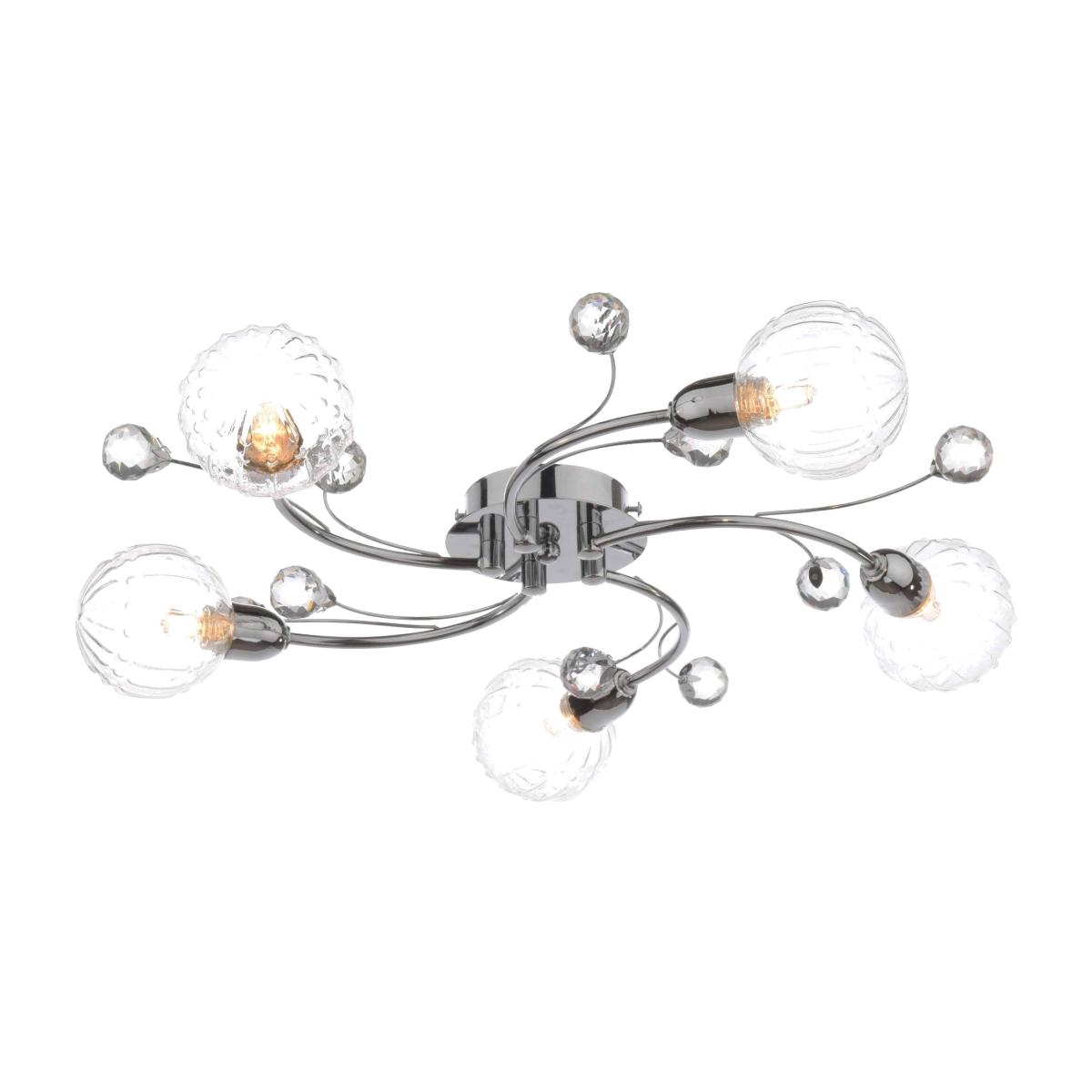KINSLEY 5-LIGHT S/FLUSH PC – image 1