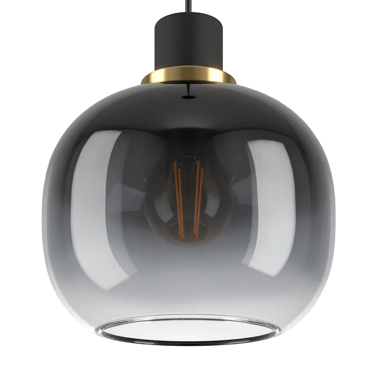 Oilella 3-Light Black & Grey Ceiling Pendant – image 3