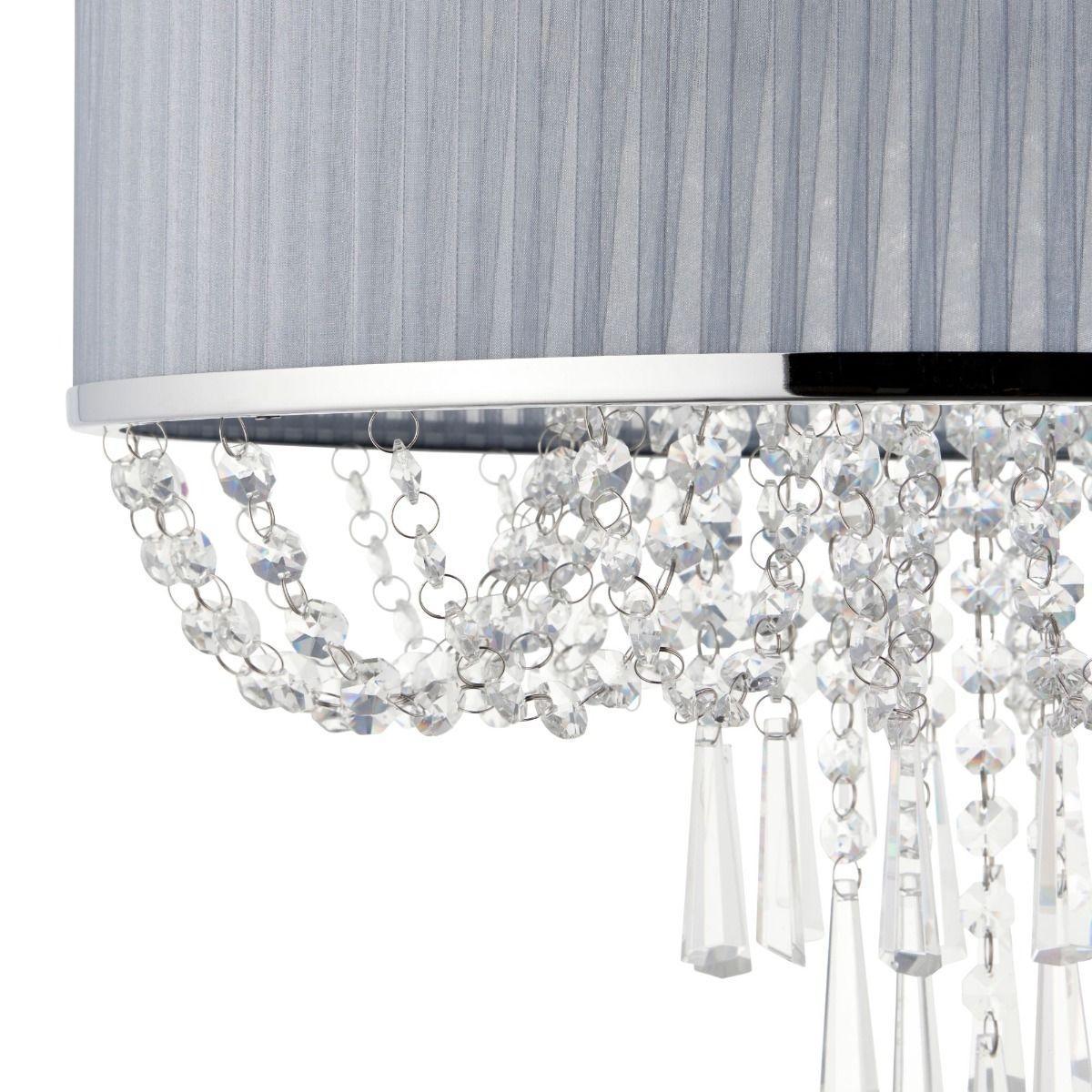 Sephina 3 Light Grey Pendant Ceiling Light – image 2