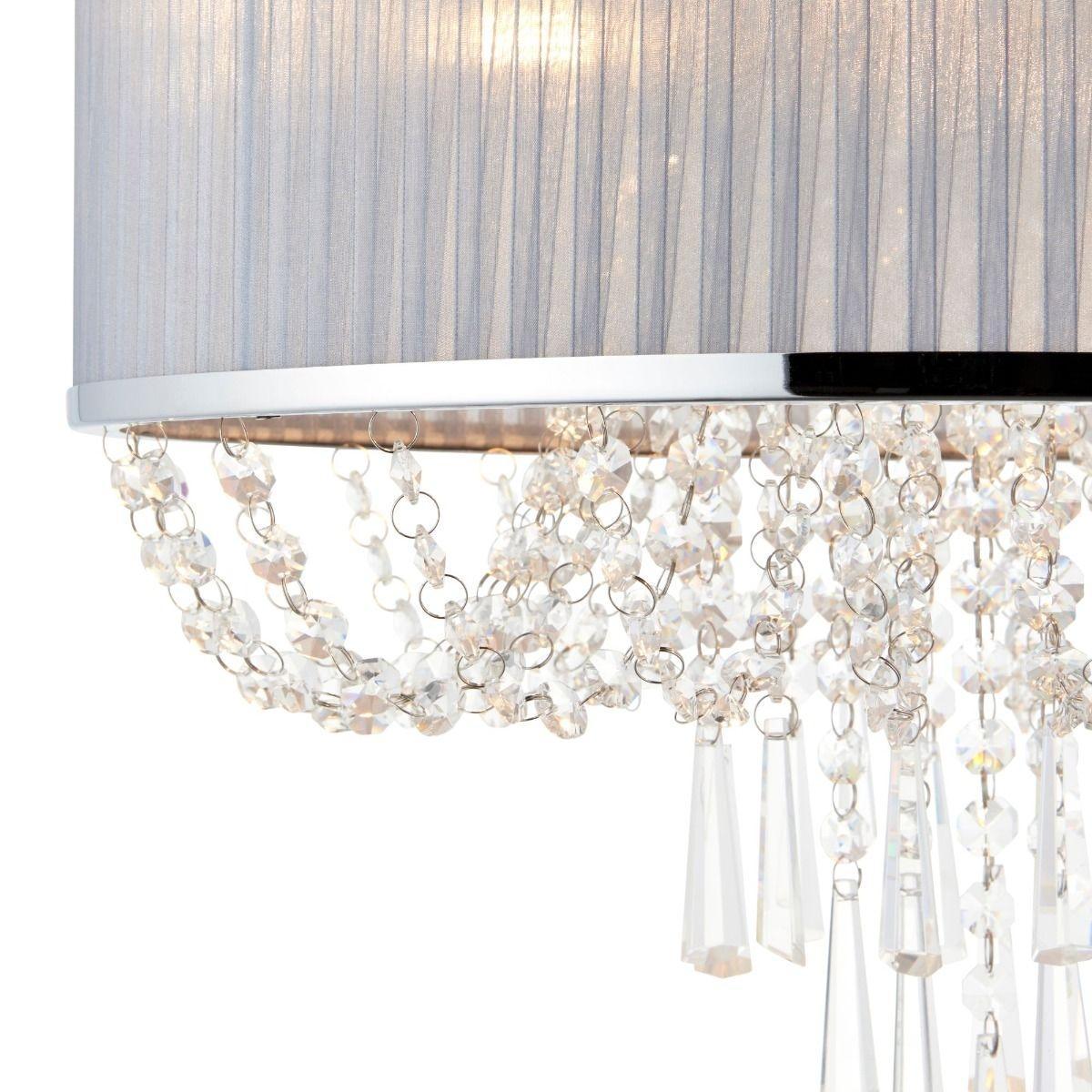 Sephina 3 Light Grey Pendant Ceiling Light – image 5