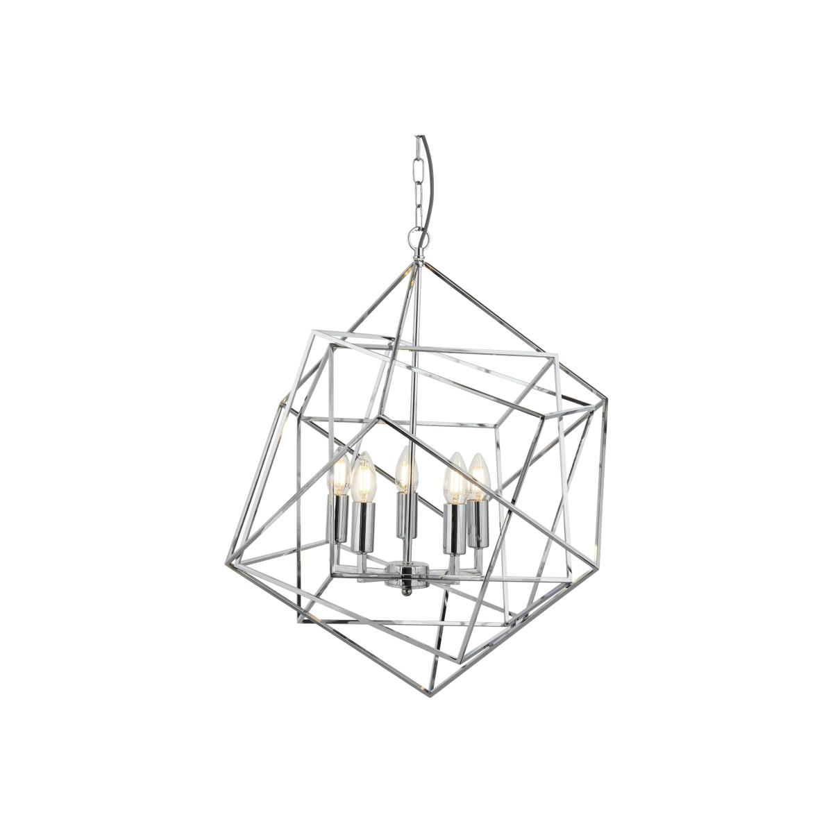 Searchlight Cube Pendant Ceiling Light – image 1