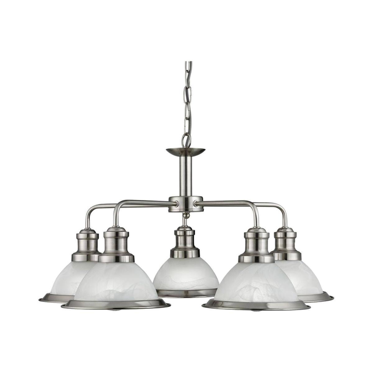 Searchlight Bistro Industrial 5 Light Ceiling Light – image 1