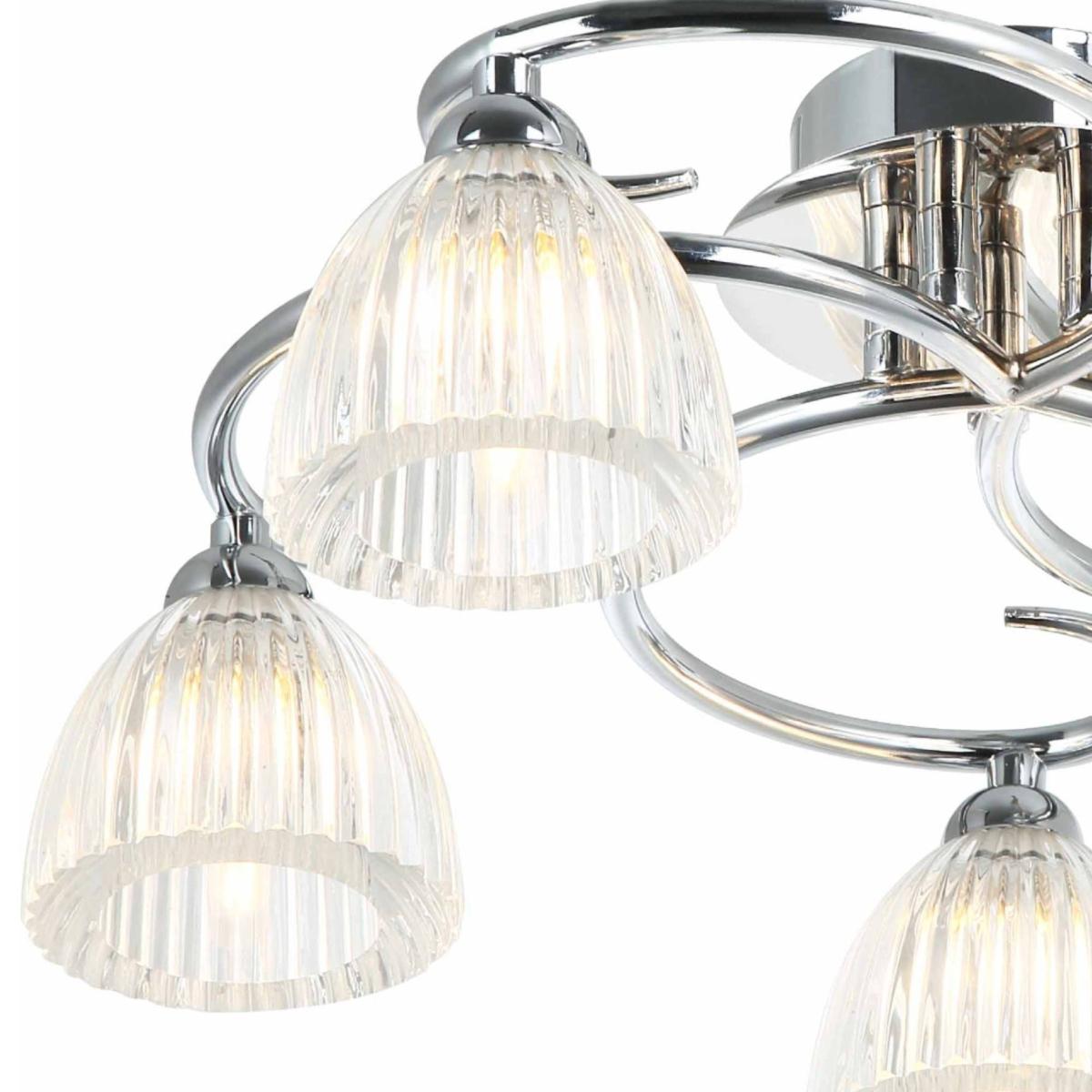 Josseline 5 Semi Flush Ceiling Light – image 2